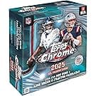 2025 Topps Chrome Football - Factory Sealed - Mega Box
